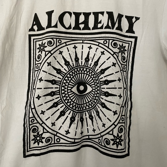 White Tee Shirt - Alchemy Style - Picture 2 of 4